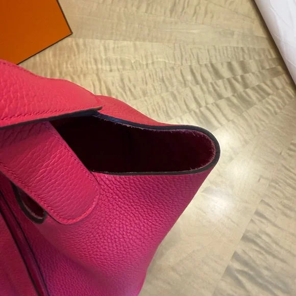 Hermes Picotin 22 Clemence, Rose Mexico, 2020 excellent condition, full set - Picture 11 of 12